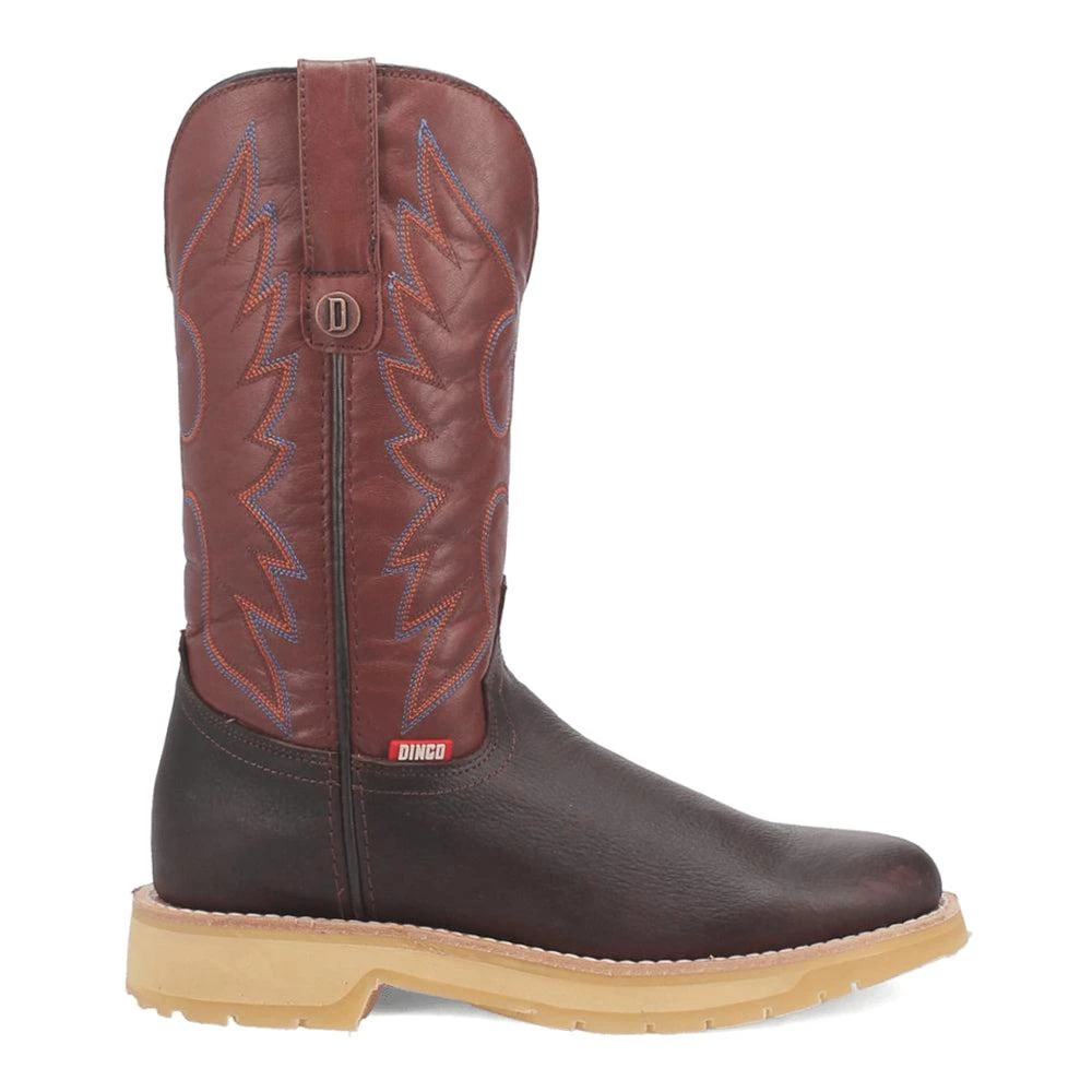 Dingo Dust Bowl Embroidered Round Toe Cowboy Boots - Free  display picture 2