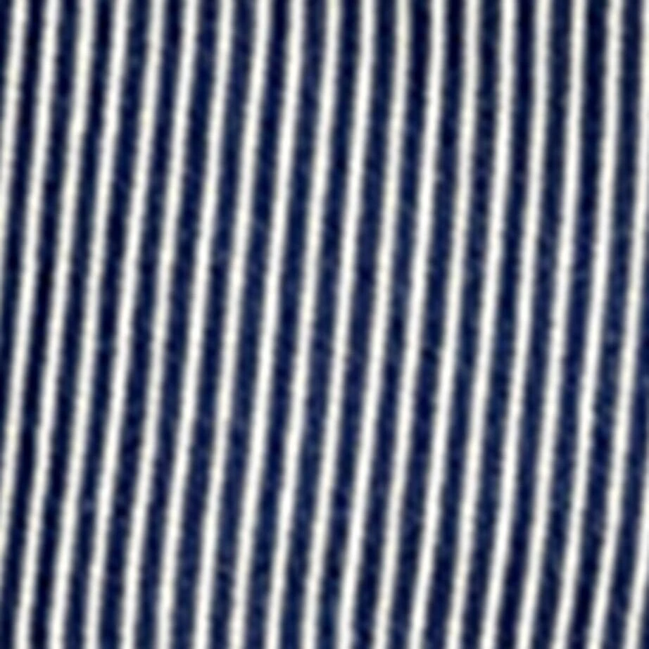 VERONICA BEARD Crosbie Striped Wide-Leg Jeans 7