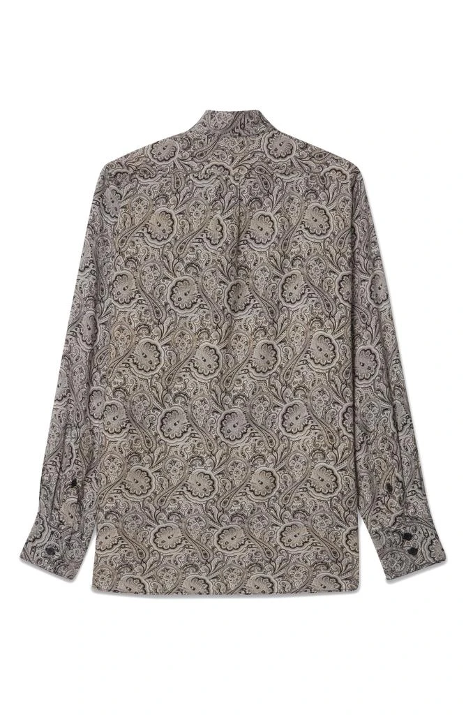 BLK DNM Paisley Print Button-Up Shirt 3