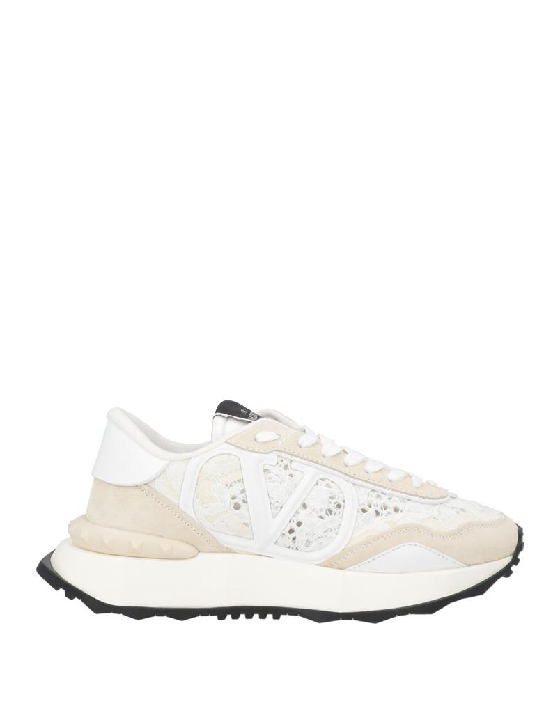 スニーカー VALENTINO GARAVANI White Nappa Leather Chromathon Sneakers Valentino Garavani: White Chromathon Sneakers | SSENSE