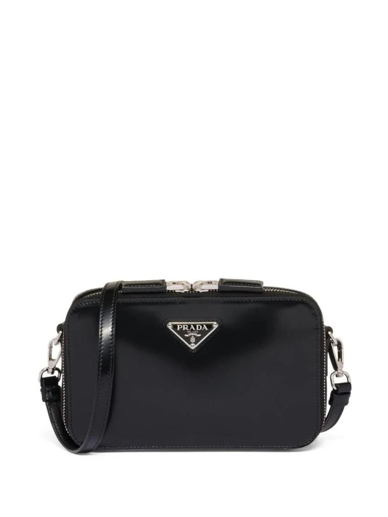 Prada Prada Small Brique Brushed Crossbody Bag 1