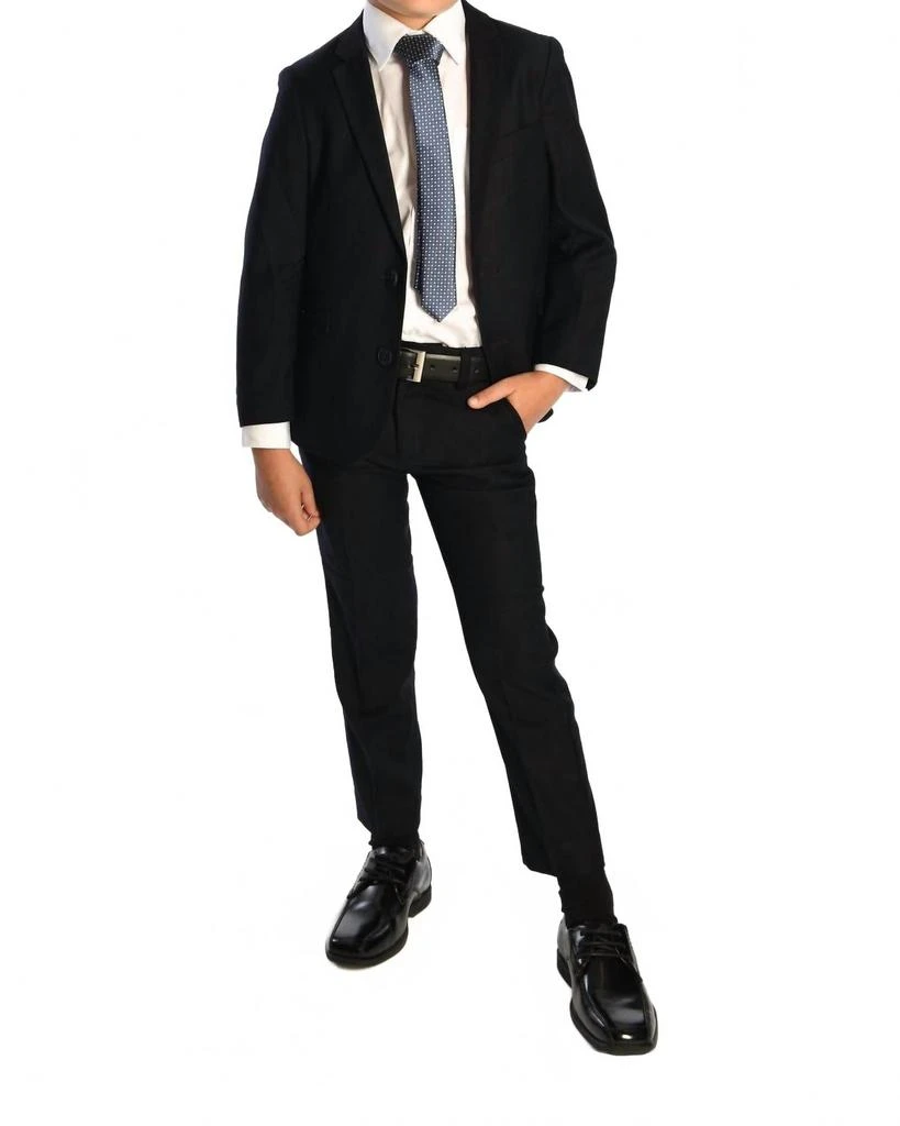 Appaman Two Button Suit Blazer In Blue