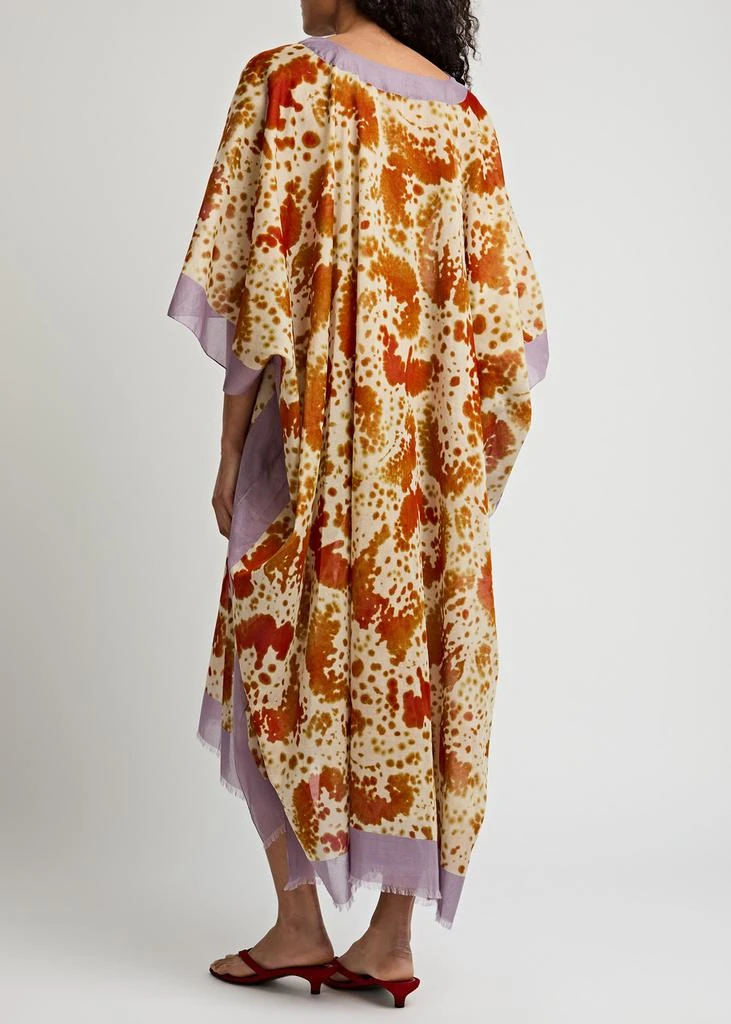 DRIES VAN NOTEN Cartland printed cotton kaftan dress 3