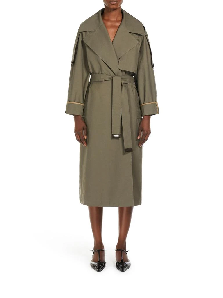 Max Mara The Cube OVERALL TRENCH COAT IN DROP 3