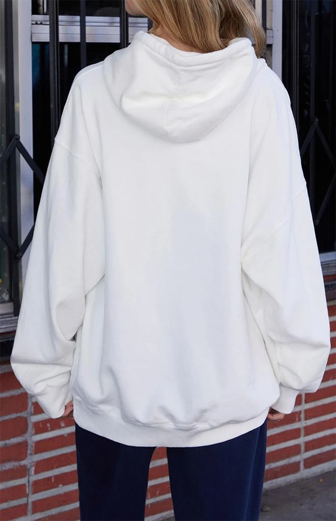 John Galt White Christy Northshore Oversized Hoodie 4