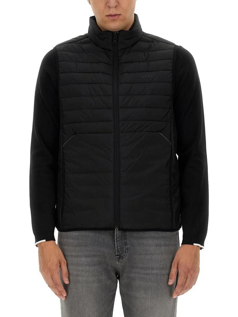 Hugo Boss Boss Vest With Zip 1