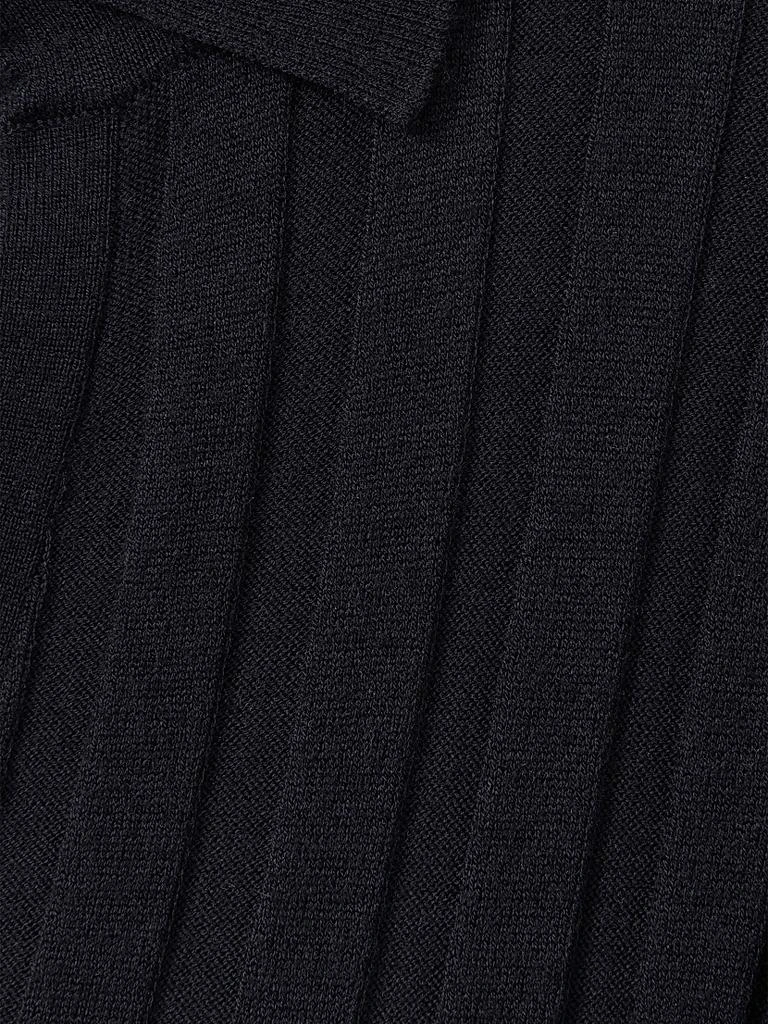 REISS Winnie Rib-Knit Midi-Dress 5
