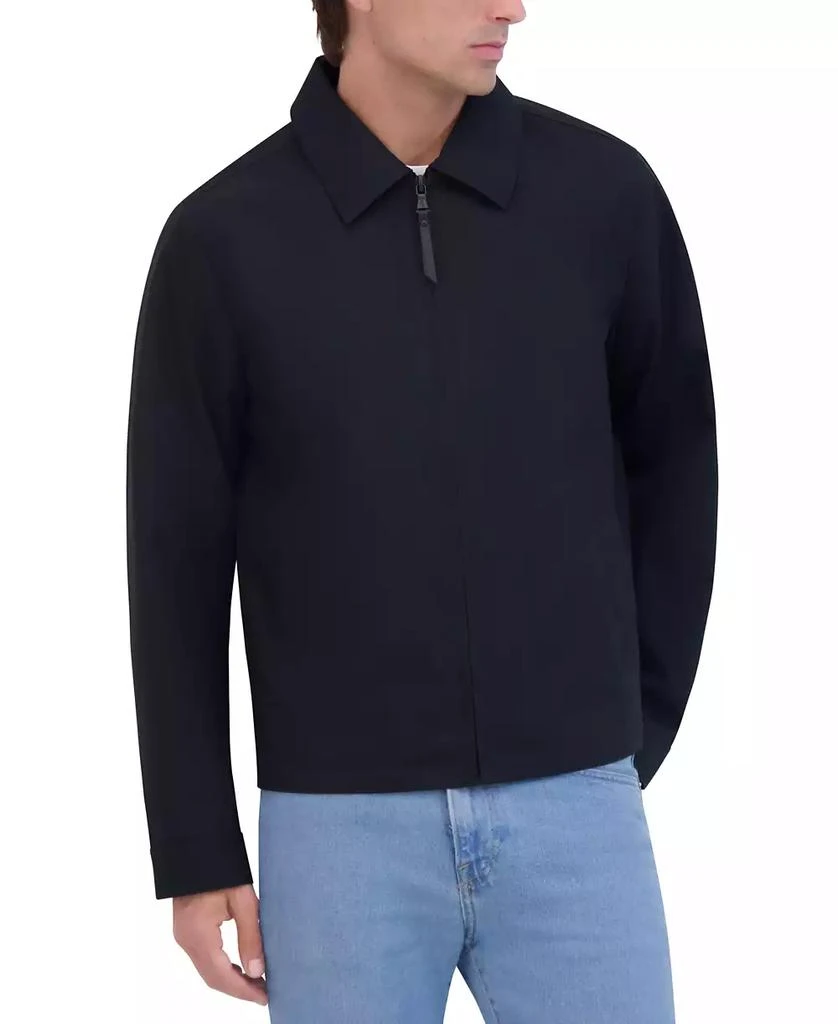 Robert Graham Men's Textured Full-Zip Water-Resistant Jacket 4