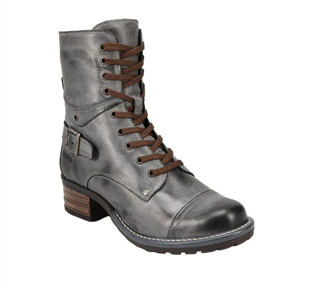 taos Women's Crave Mid Calf Boots In Steel 1