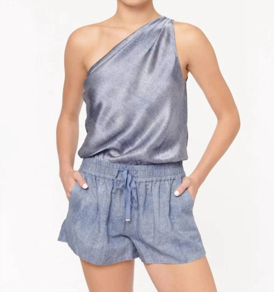 CAMI NYC Darby Bodysuit In Denim 1