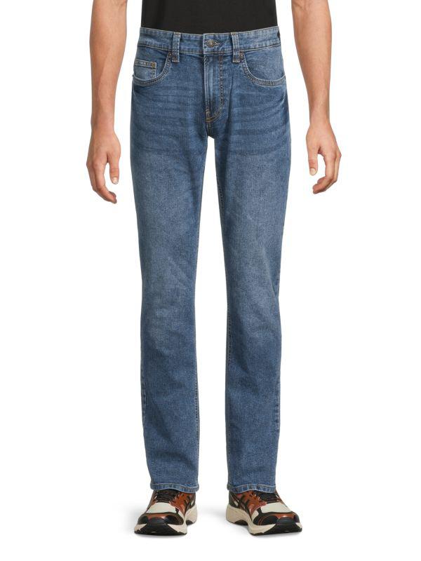 BUFFALO David Bitton Evan Slim Straight Jeans