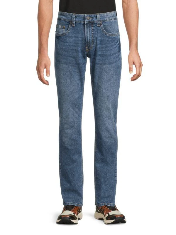 BUFFALO David Bitton Evan Slim Straight Jeans 1