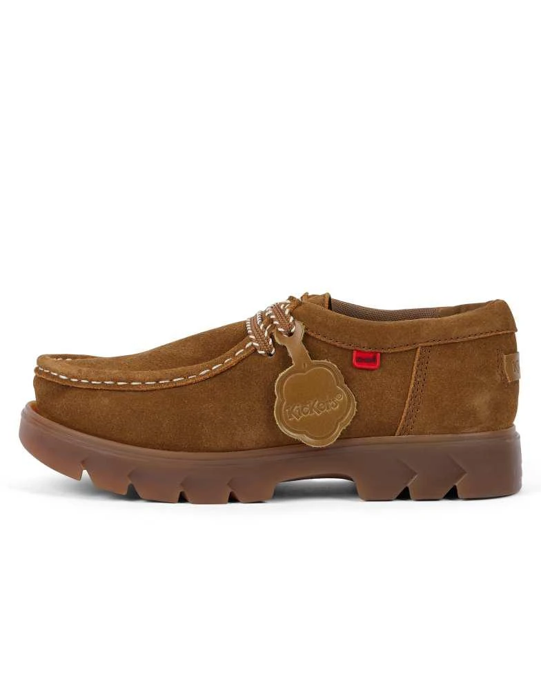 KICKERS Kickers Shoe lennon wall suede shoe in natural 1