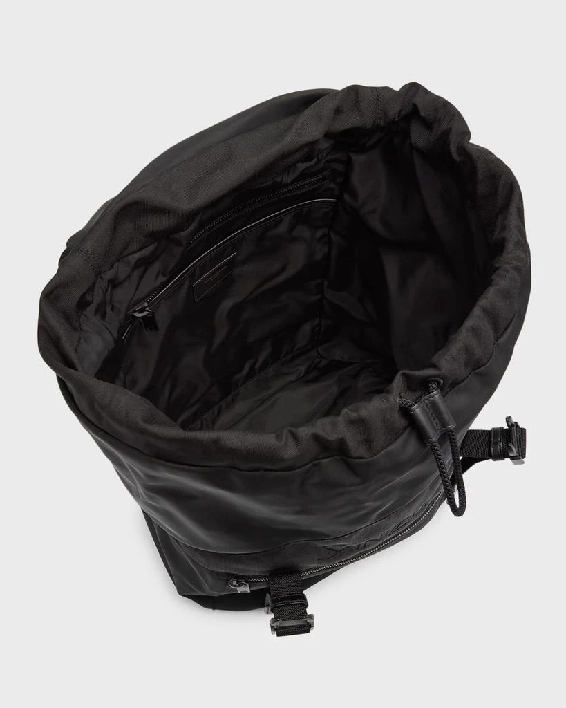 Yves Saint Laurent Men's Nylon and Leather Backpack 3