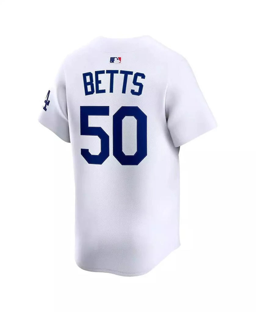 NIKE Men's Mookie Betts White Los Angeles Dodgers Home Limited Player Jersey 2