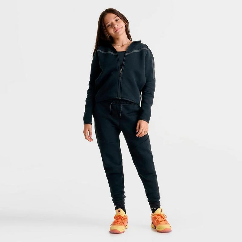 NIKE Girls
 Nike Sportswear Tech Fleece Full-Zip Hoodie 2