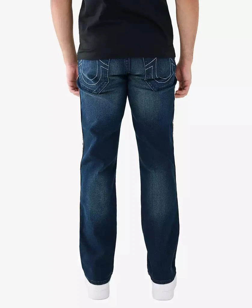 True Religion Men's Ricky Straight Jeans with Logo Tape 3