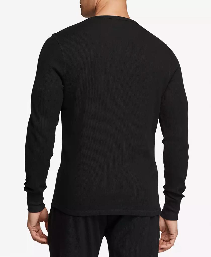 Tommy Hilfiger Men's Waffle-Knit Long-Sleeve Crewneck Thermal Top