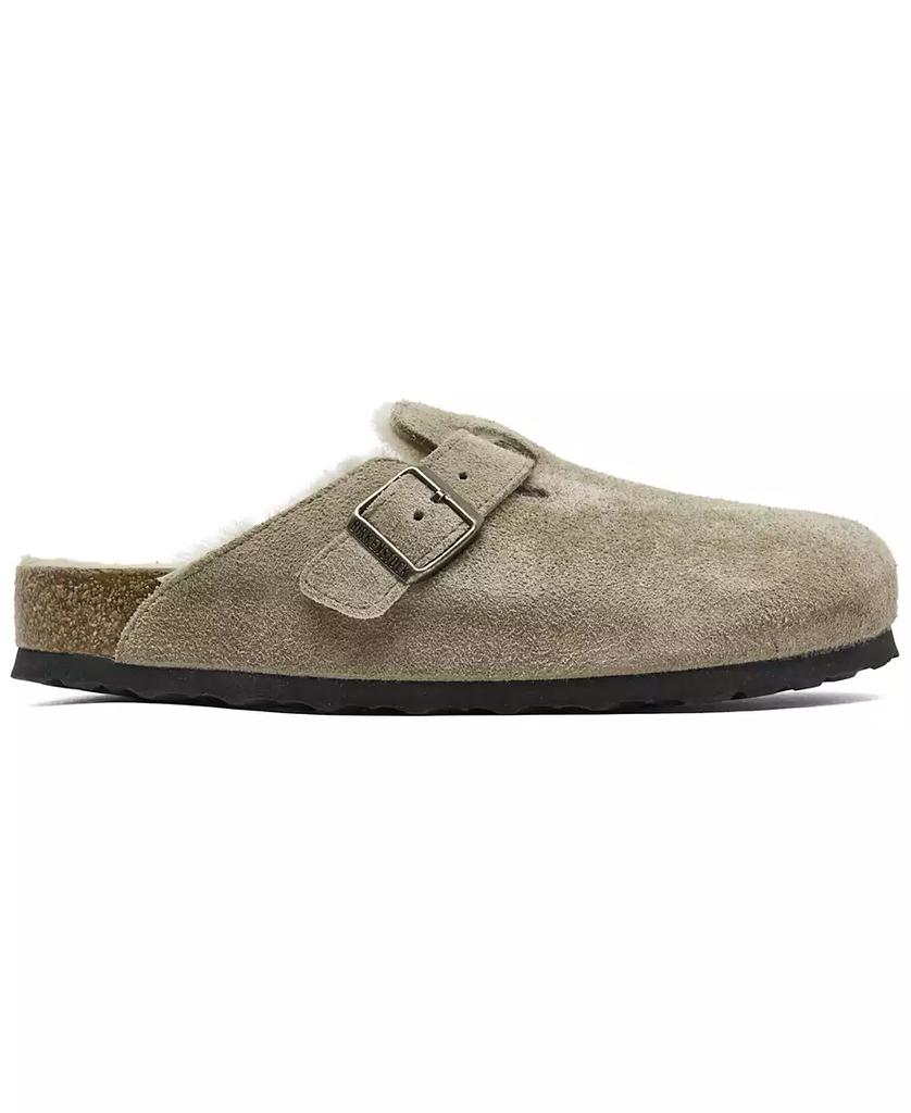 Birkenstock Men's Boston Shearling Suede Leather Clogs from Finish Line