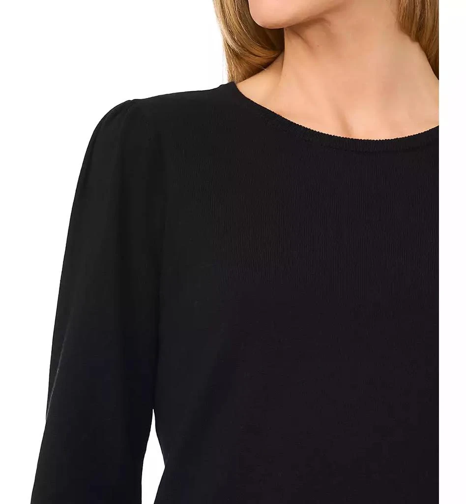CeCe Women's  Crewneck Long-Sleeve Sweater 3