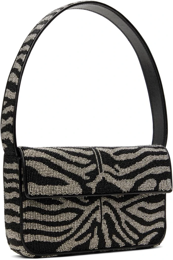 Staud Black & White Tommy Beaded Bag 2