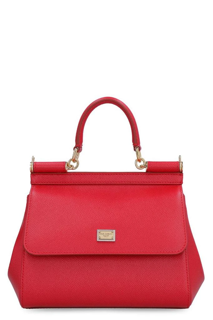 Dolce & Gabbana Dolce & Gabbana Sicily Small Leather Handbag 1