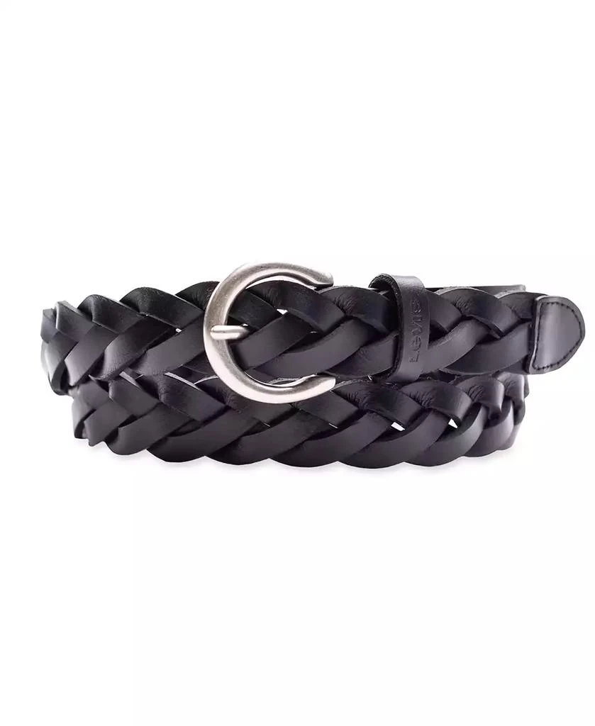 Levi's Women's Braided Leather Skinny Belt 1