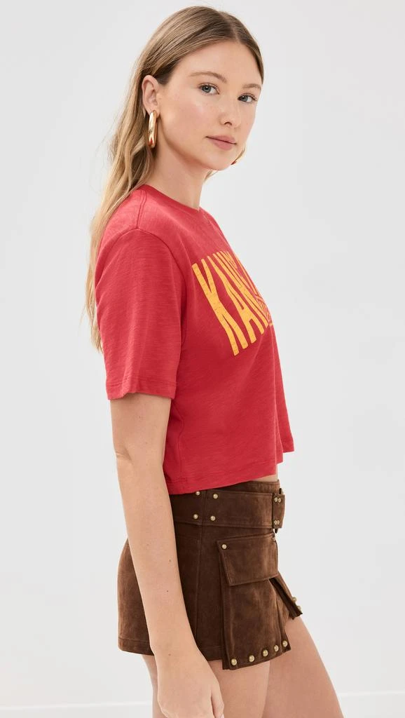 Junk Food Chiefs Crop Tee 3