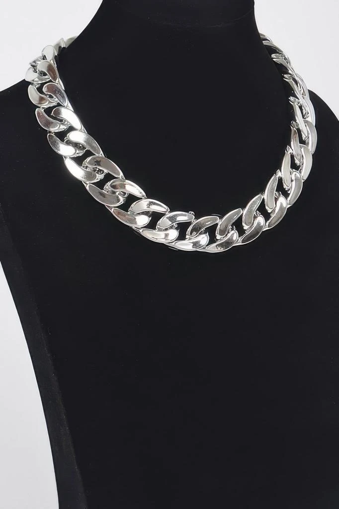 TRUEDAMES Oversized Ccb Chain Necklace 2
