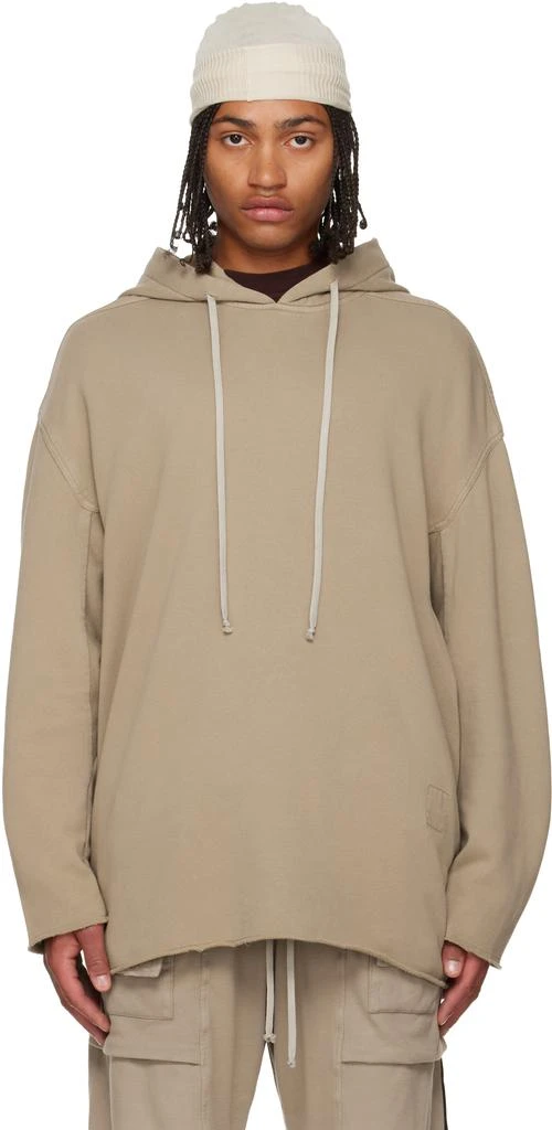 Rick Owens Taupe Concordians Peter Hoodie 1