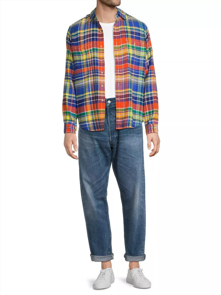 Ralph Lauren Ranch Plaid Sport Shirt 2