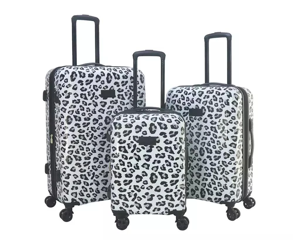 Thalia Sodi Leopard 30" Expandable Luggage 13