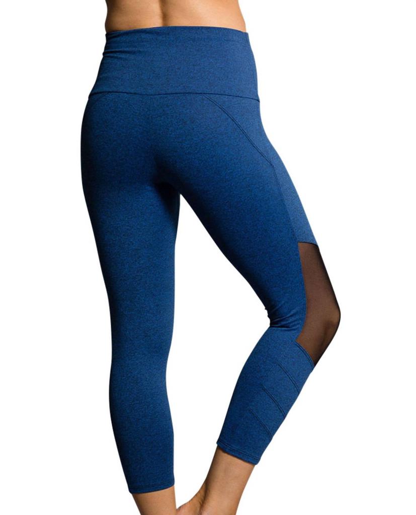 Onzie Women's Mesh Moto Capri Leggings