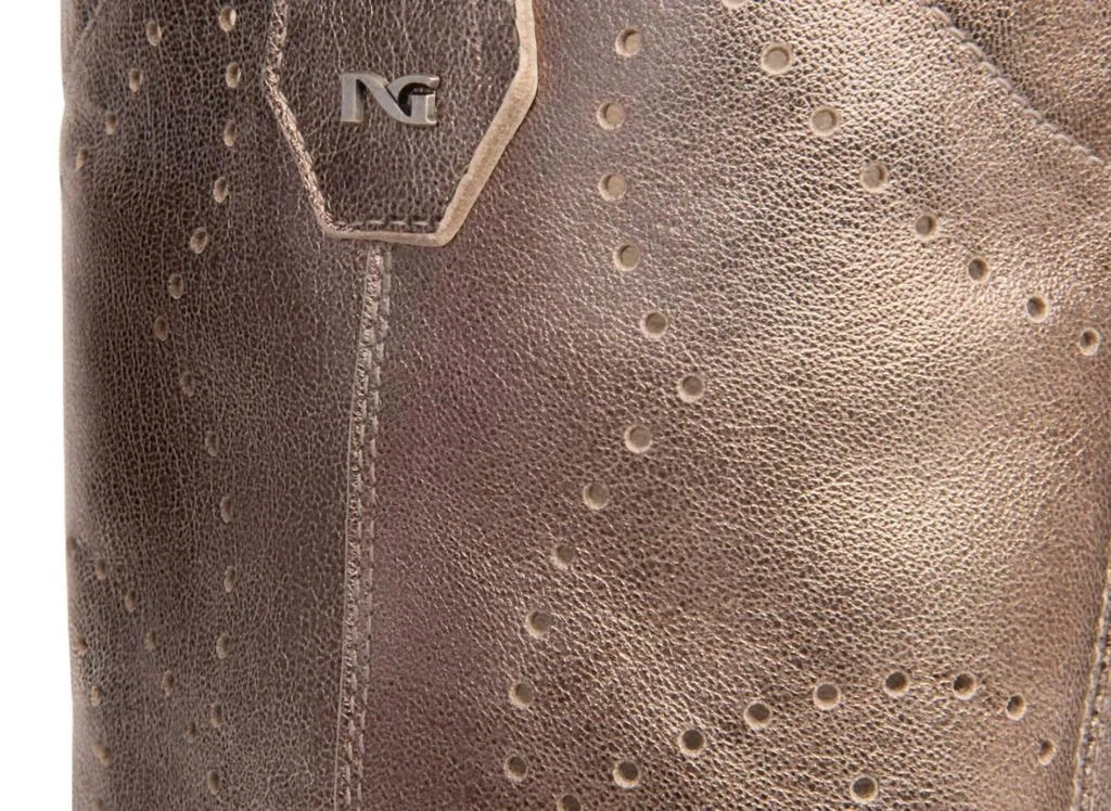 NeroGiardini Nerogiardini - Women's Torba Leather Cowboy Boots 5