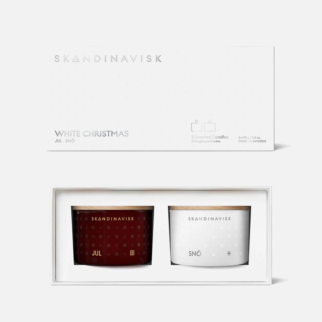 SKANDINAVISK SKANDINAVISK White Christmas Mini Candle Giftset