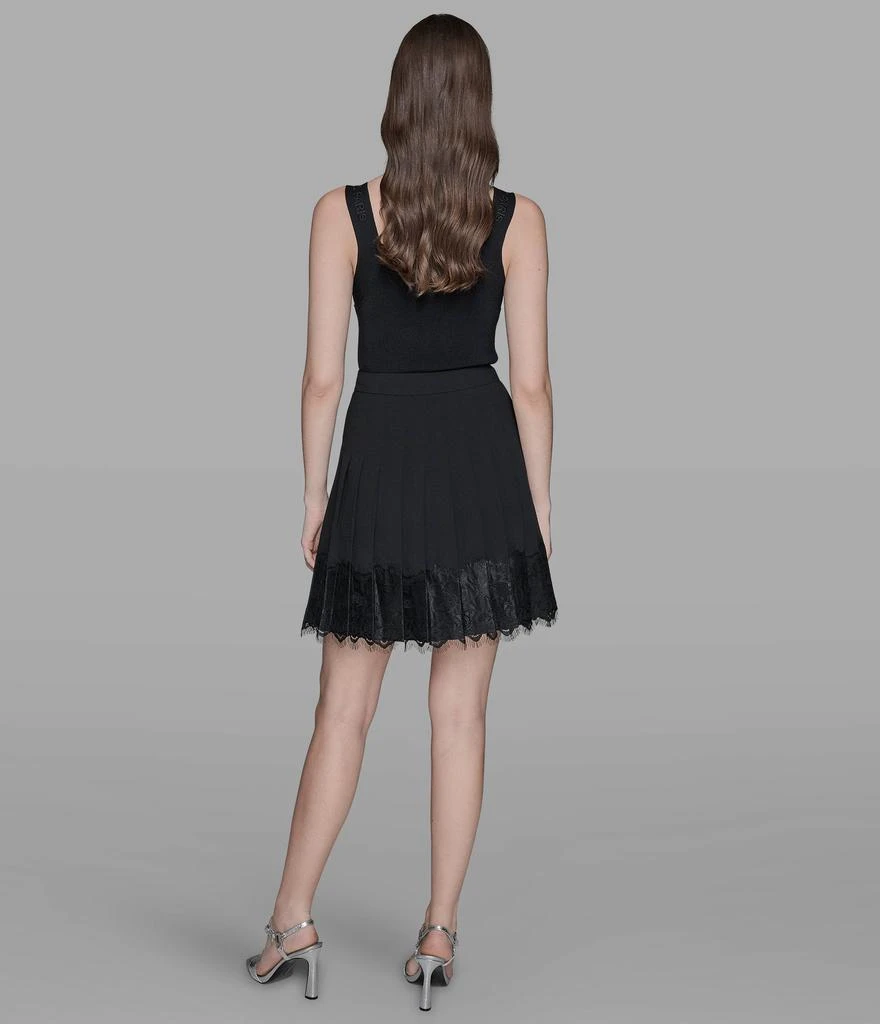 Karl Lagerfeld Paris LACE TRIM MINI SKIRT 7