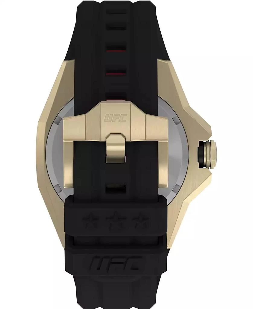 Timex UFC Men's Quartz Pro Silicone Black Watch, 44mm 3