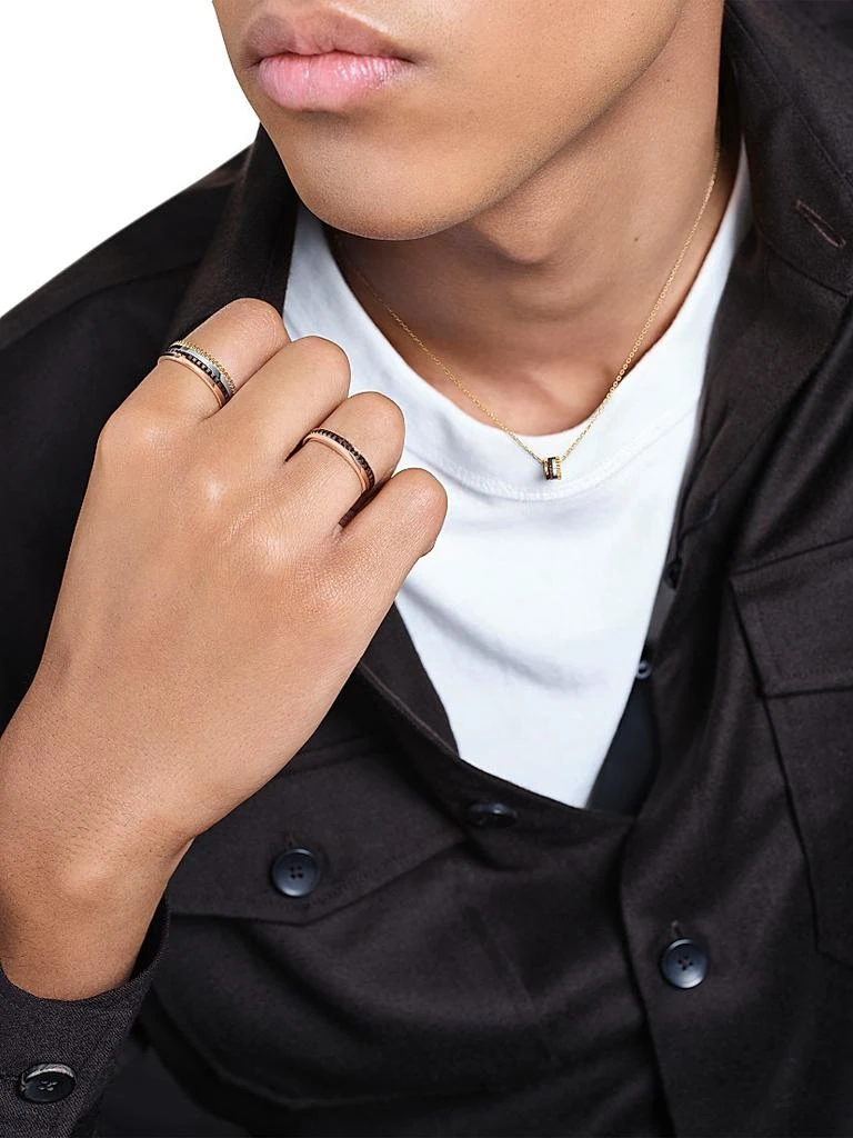 Boucheron Unisex Quatre Classique Two-Tone 18K Gold Wedding Band 2