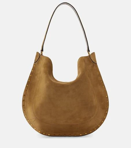 Isabel Marant Oskan Large suede shoulder bag 1
