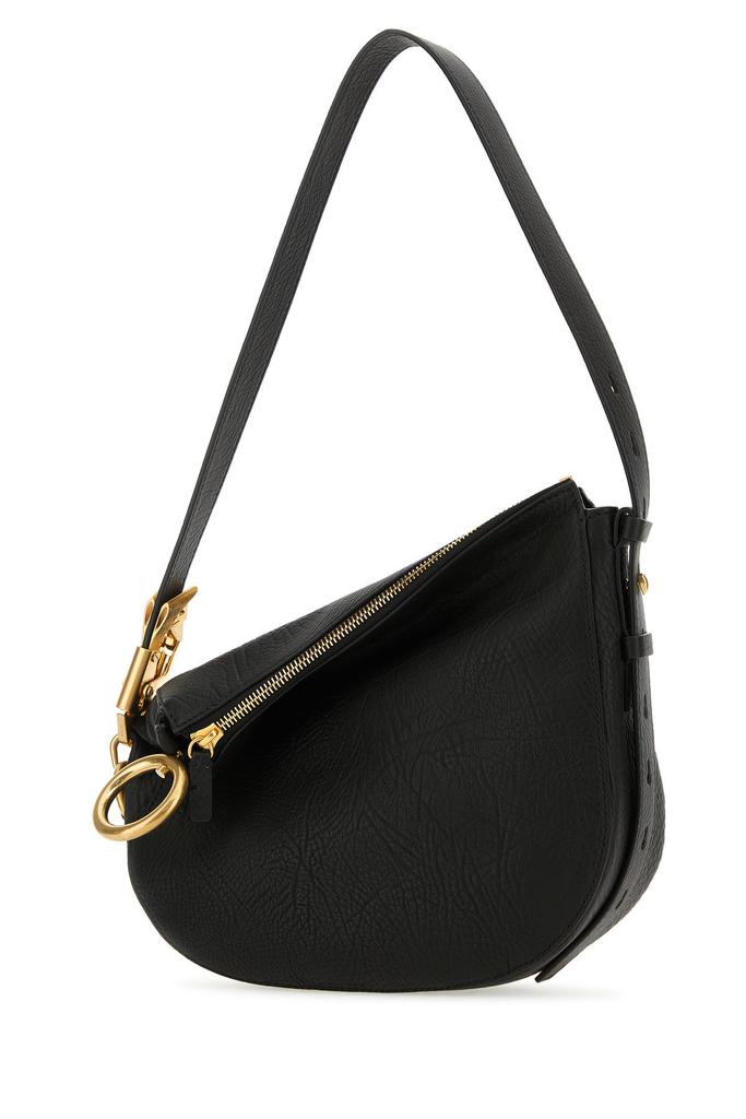 【送料&関税込】Burberry Black Leather Knight Small Shoulder Burberry Black Leather Small Knight Shoulder Bag Burberry | TLC