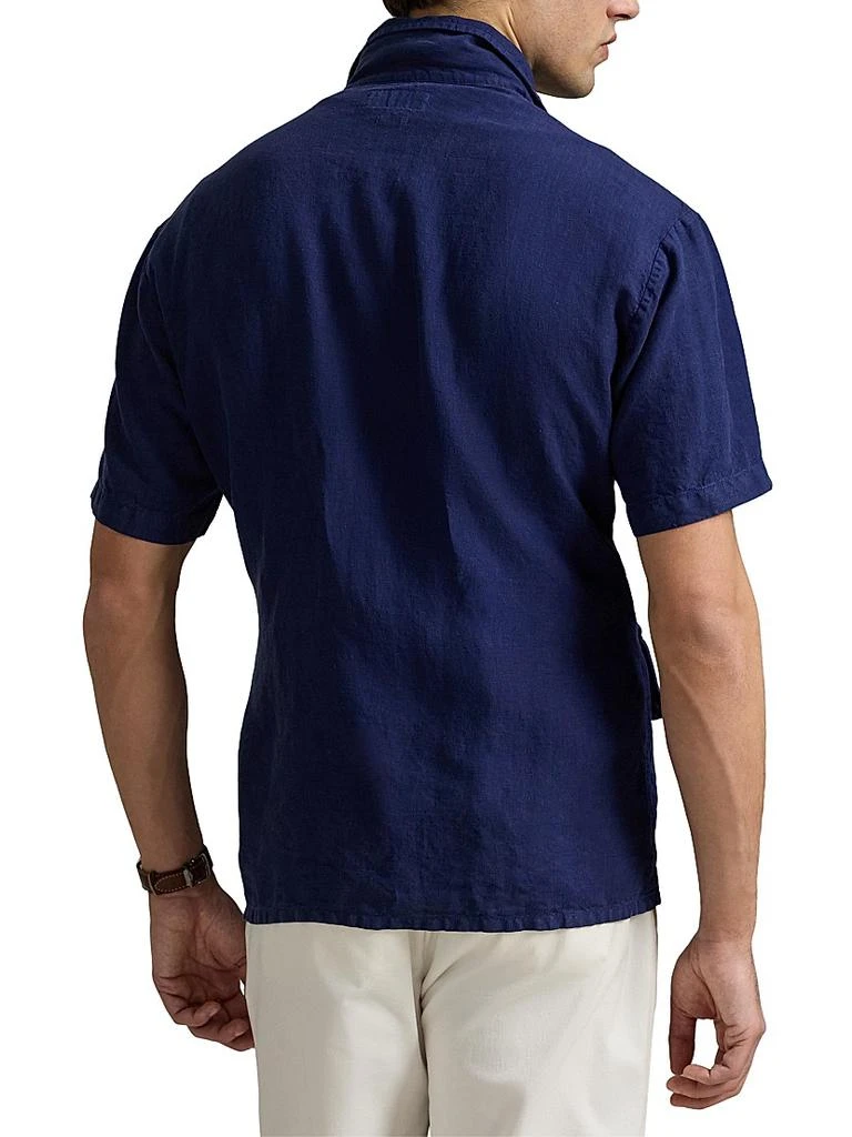 Ralph Lauren Linen Short-Sleeve Overshirt 4