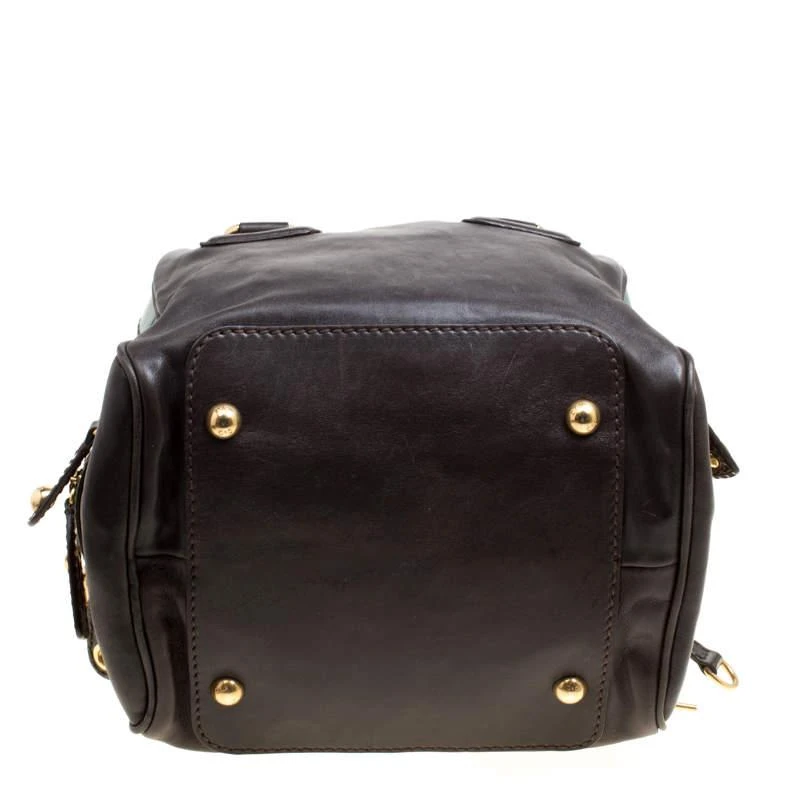 Dolce & Gabbana D&G Multicolor Leather Lily Bowler Bag 6