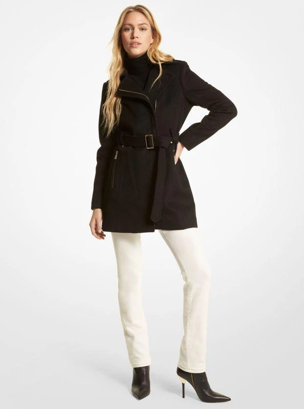 michael_kors Wool Blend Belted Coat 1