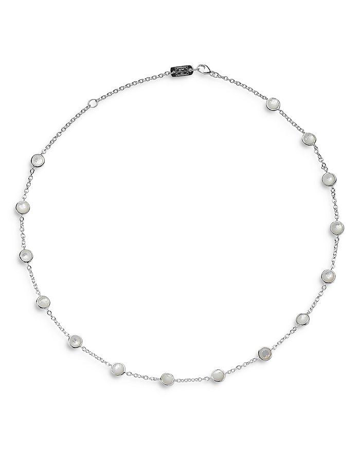 Ippolita Sterling Silver Lollipop® Mother of Pearl Station Necklace, 16"