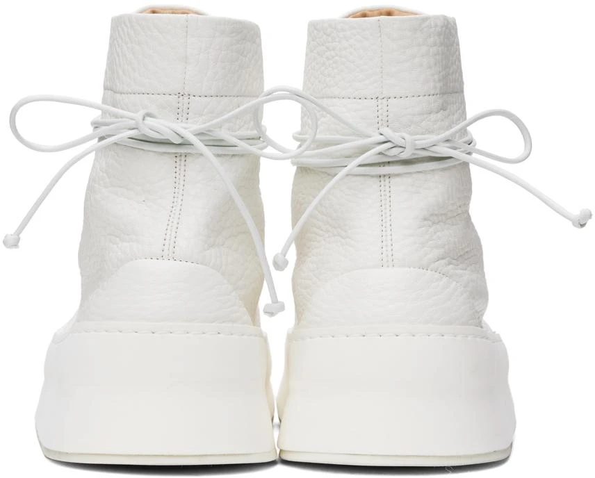 Marsèll White Cassapana Boots 2