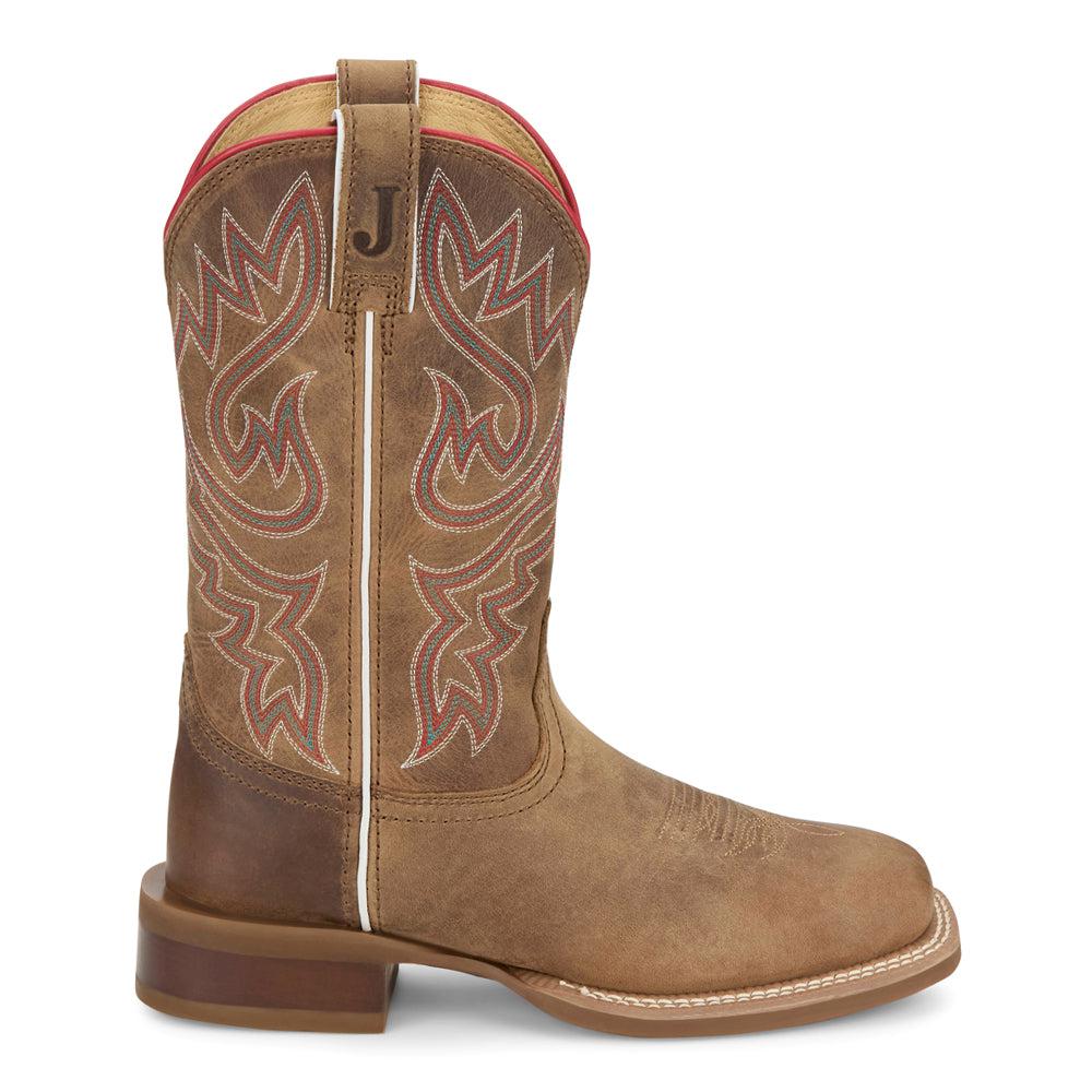 Justin Boots Little Sugar 11 Inch Square Toe Cowboy Boots