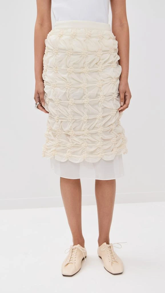 Rokh Scrunched Chiffon Skirt 6