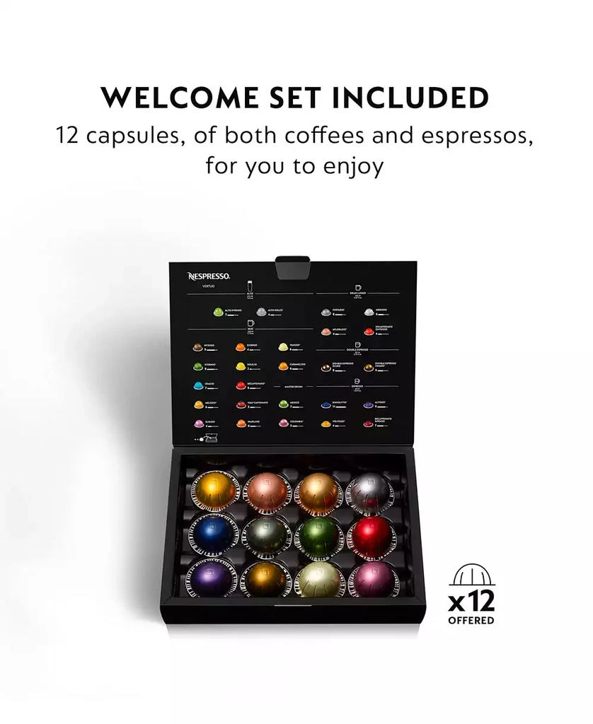 Nespresso Vertuo Plus Coffee and Espresso Machine by De'Longhi, Gray 10
