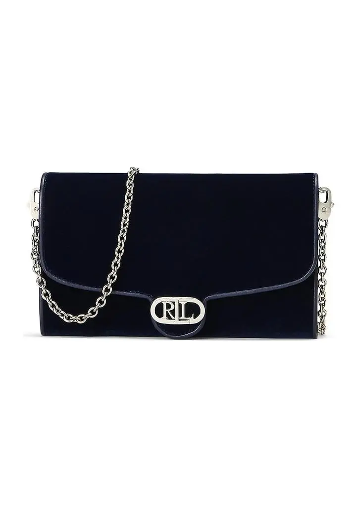 Ralph Lauren Velvet Medium Adair Crossbody 2