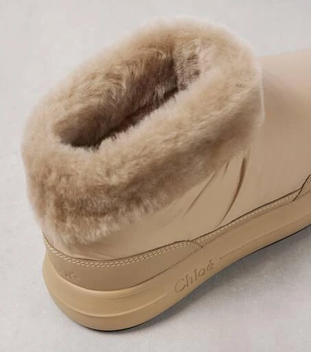 Chloé Polar shearling-lined ankle boots 5